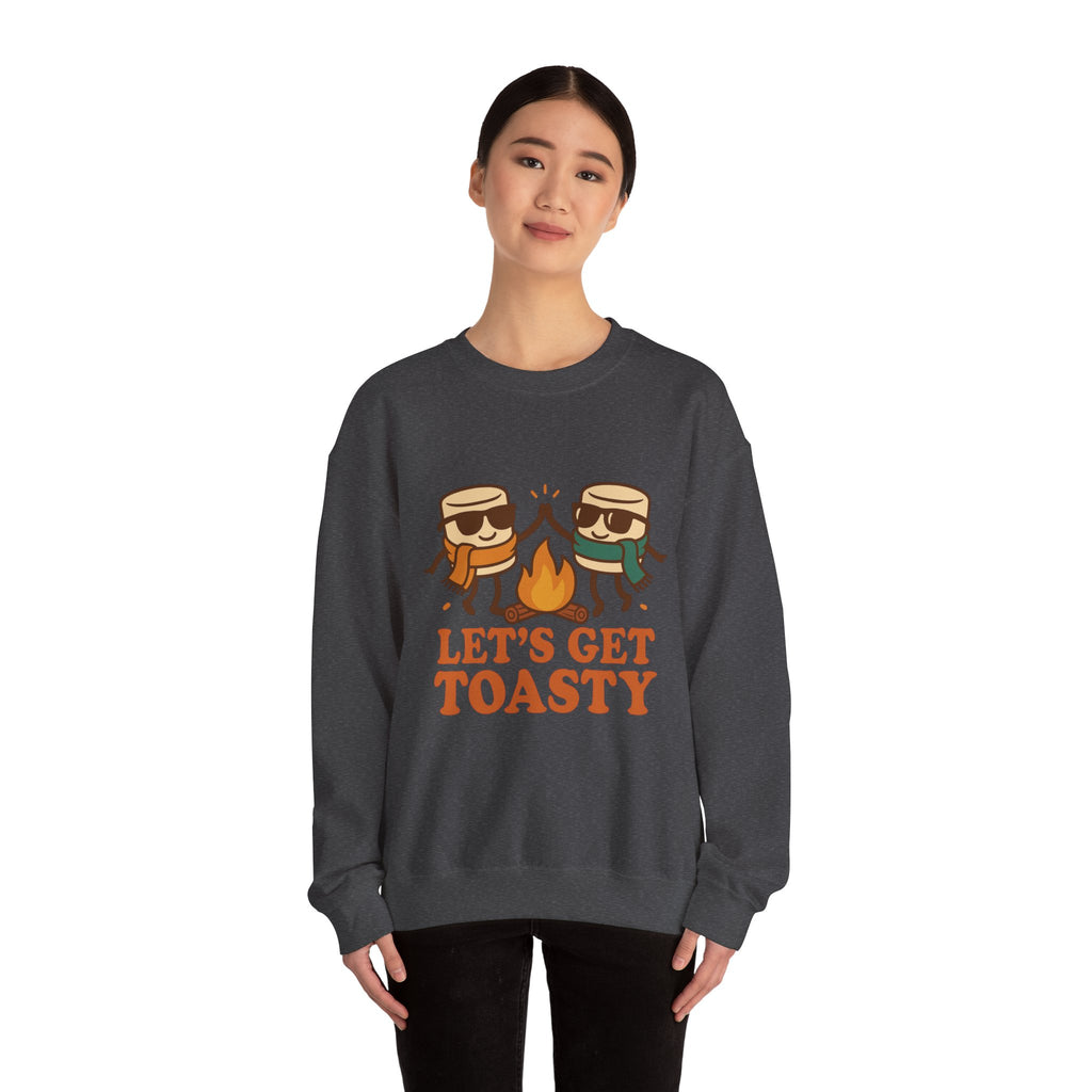 Funny Fall Unisex Sweatshirt - Let's Get Toasty
