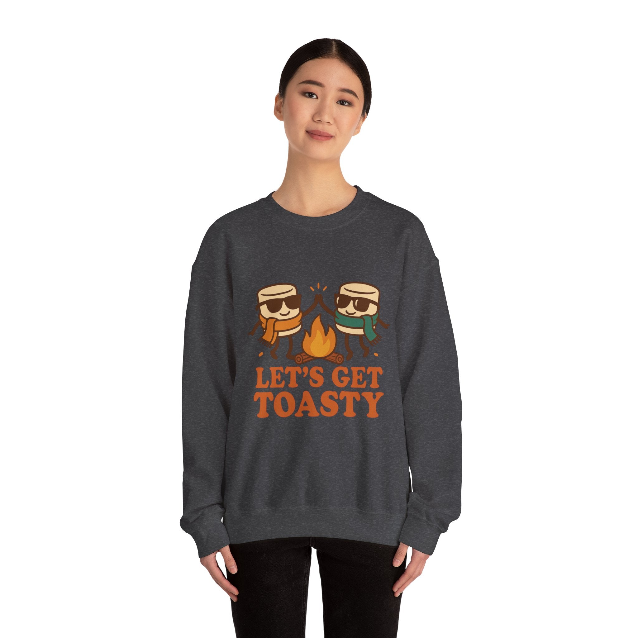 Funny Fall Unisex Sweatshirt - Let's Get Toasty