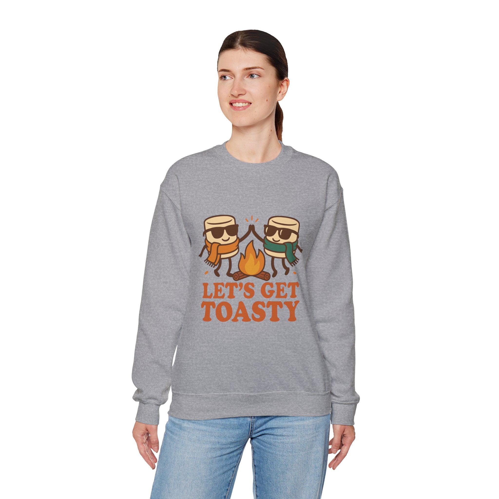 Funny Fall Unisex Sweatshirt - Let's Get Toasty
