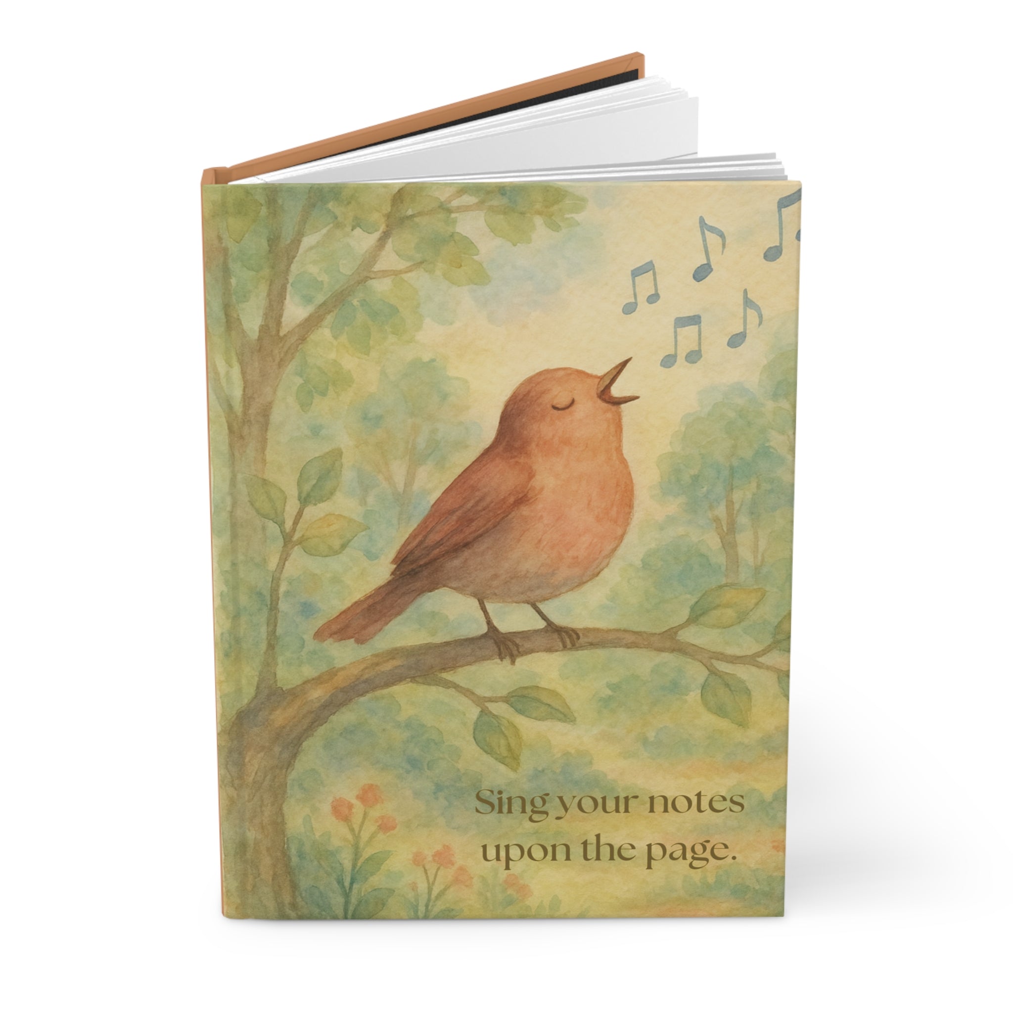 Hardcover Matte Journal - Songbird Scribble Journal