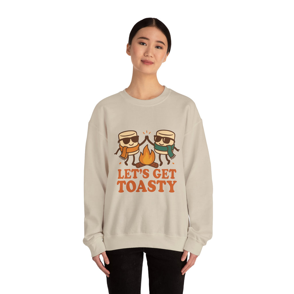 Funny Fall Unisex Sweatshirt - Let's Get Toasty