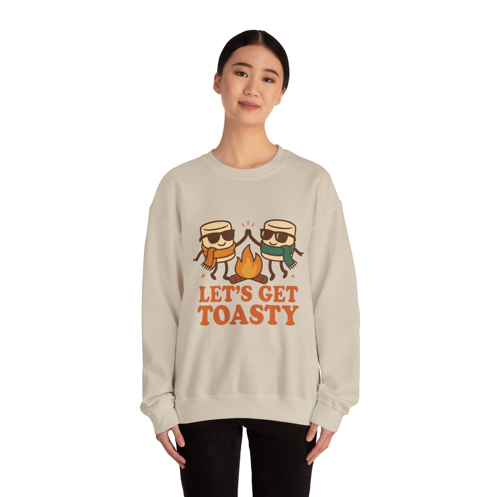 Funny Fall Unisex Sweatshirt - Let's Get Toasty