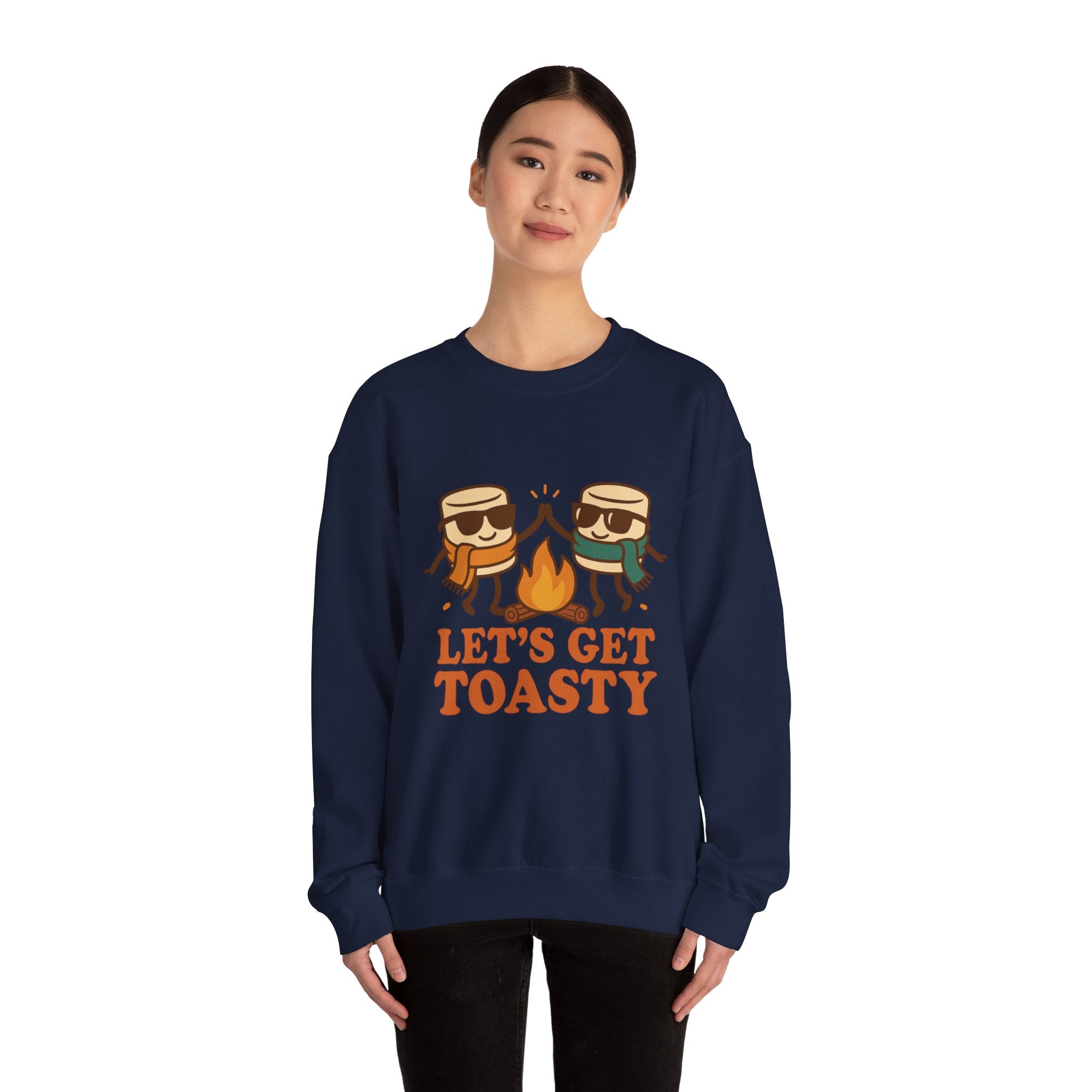 Funny Fall Unisex Sweatshirt - Let's Get Toasty