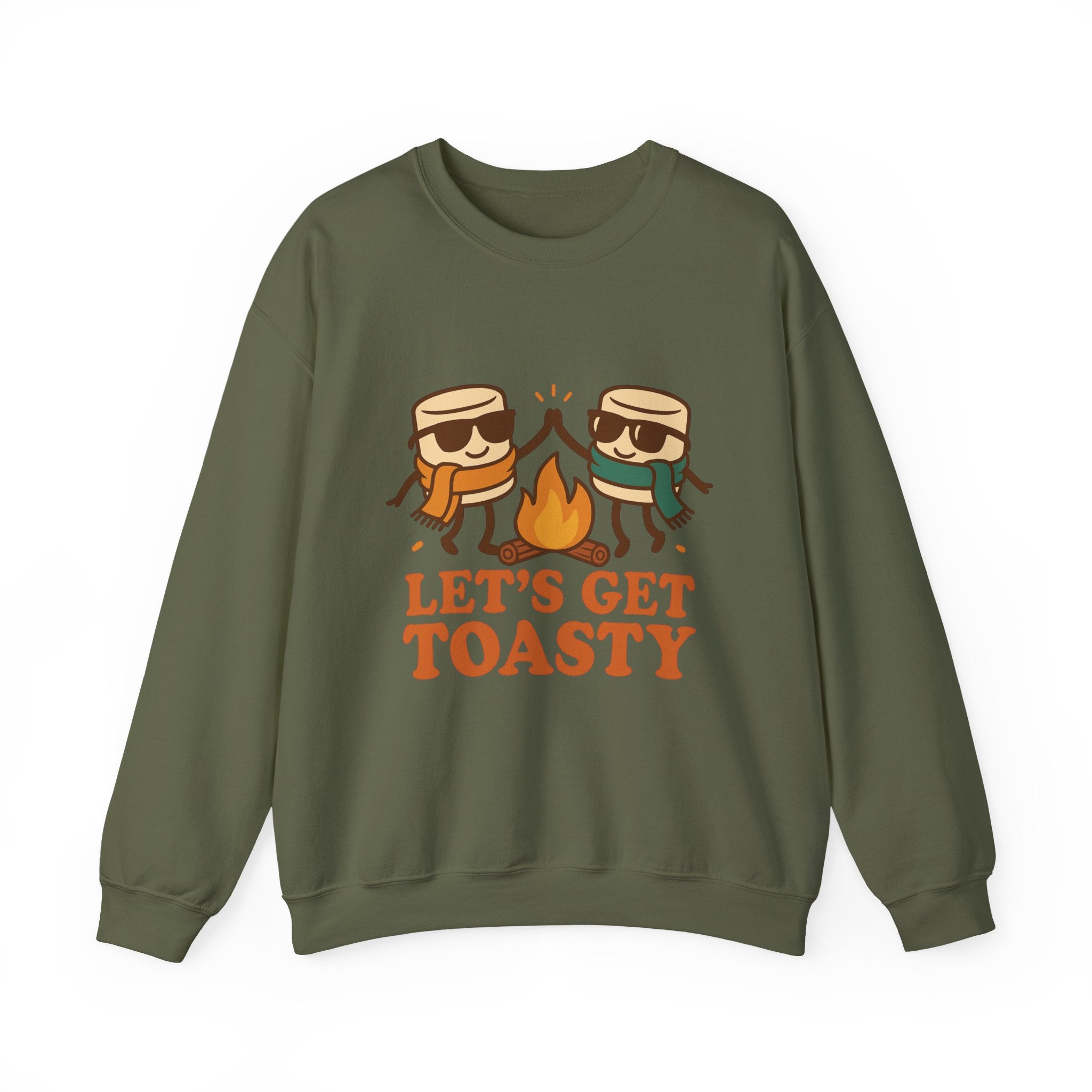 Funny Fall Unisex Sweatshirt - Let's Get Toasty