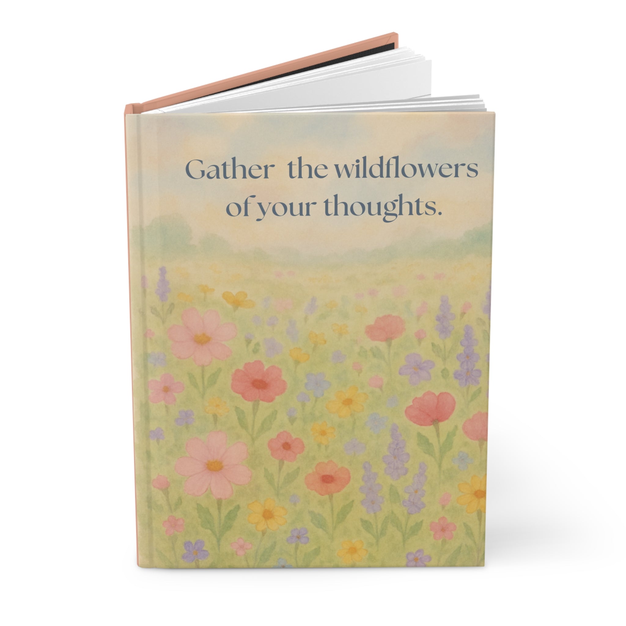 “Meadow Mornings Journal” – Whimsical Wildflower Notebook for Journaling, Sketching & Creative Reflections