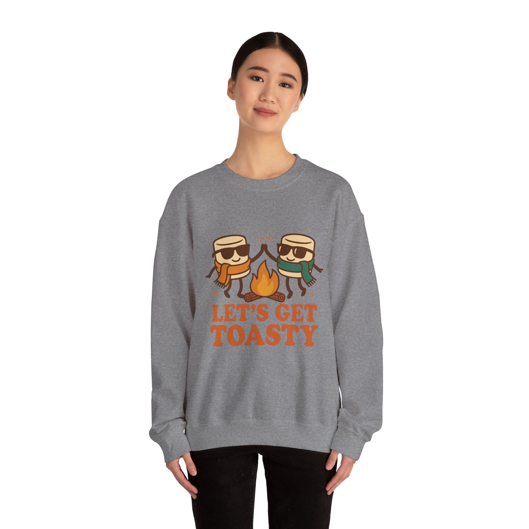 Funny Fall Unisex Sweatshirt - Let's Get Toasty