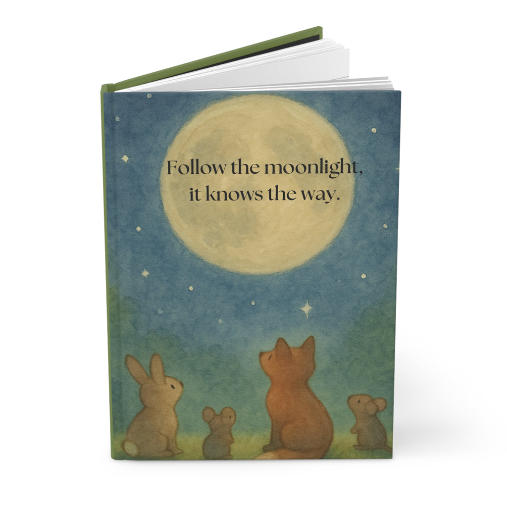 Hardcover Journal Matte Moonlit Whispers