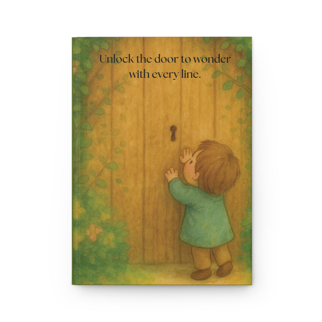 Hardcover Matte Journal - The Key to Imagination