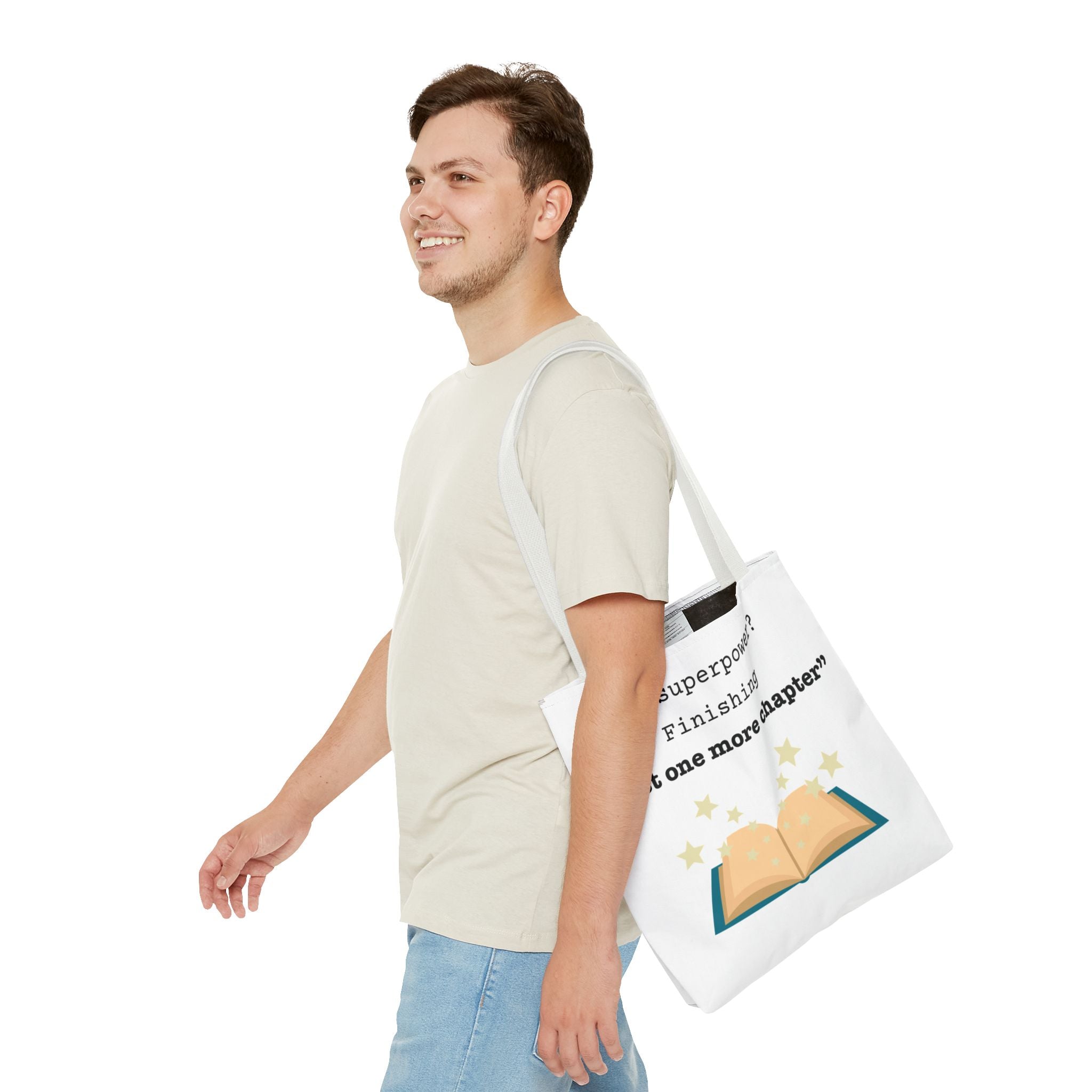 Enchanted Storybook Tote Bag – Magical Reads for Book Lovers