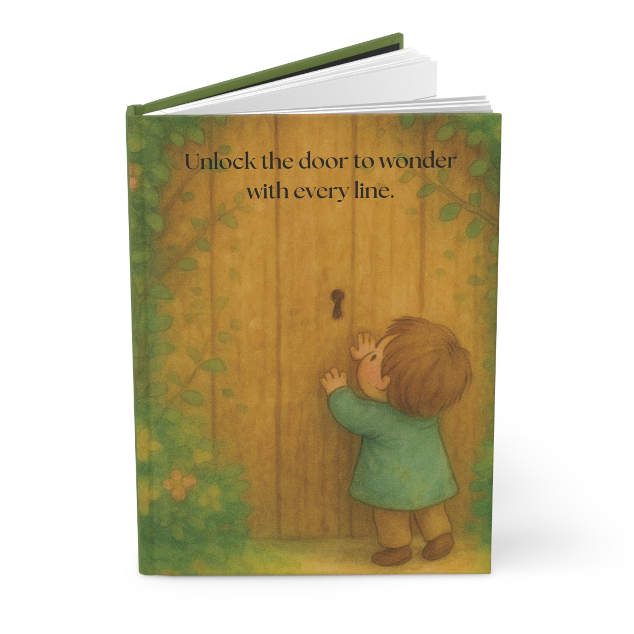 Hardcover Matte Journal - The Key to Imagination