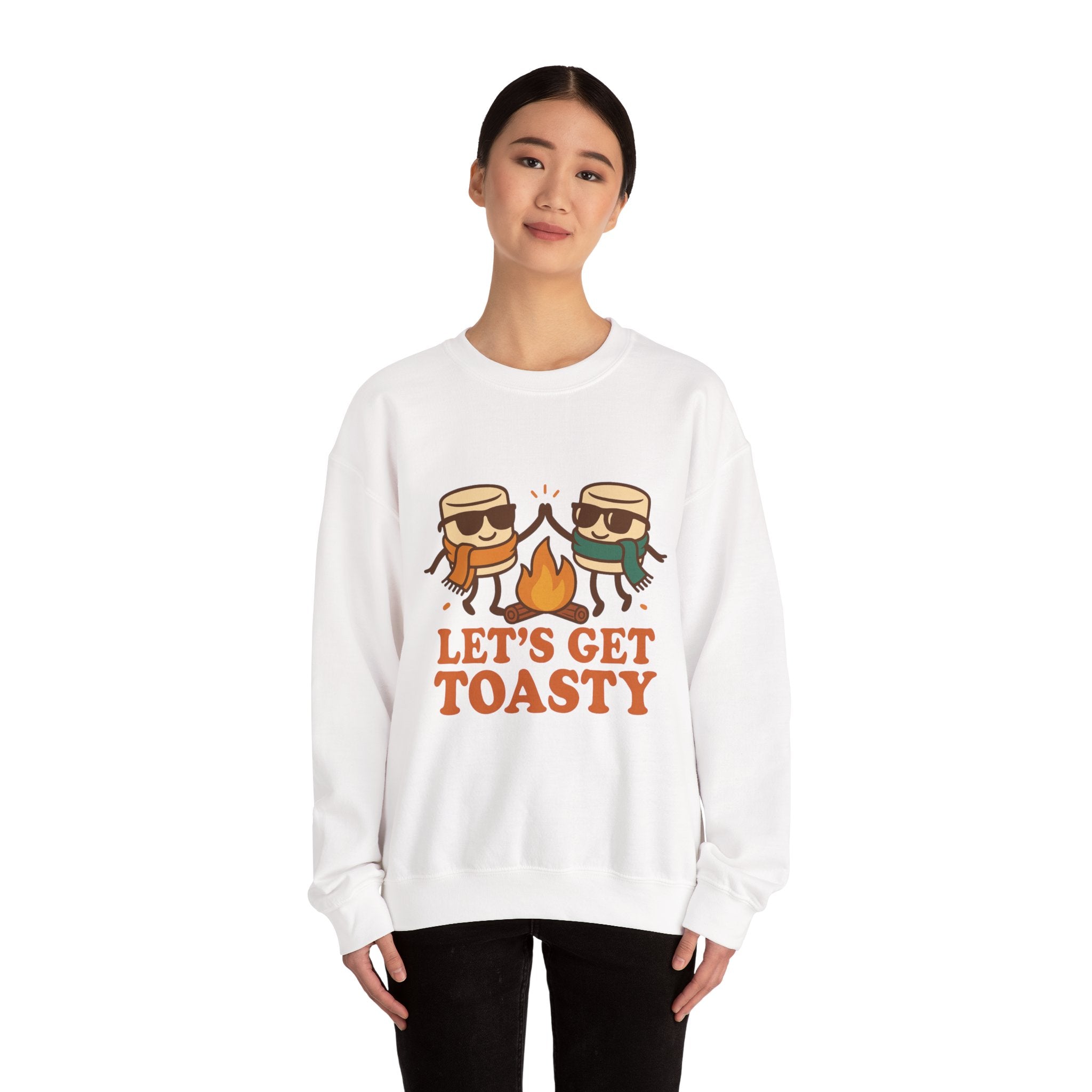 Funny Fall Unisex Sweatshirt - Let's Get Toasty