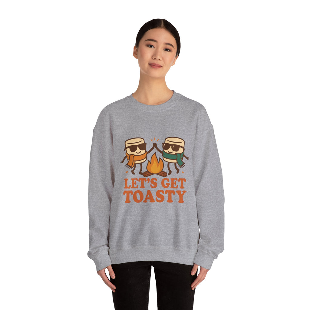 Funny Fall Unisex Sweatshirt - Let's Get Toasty