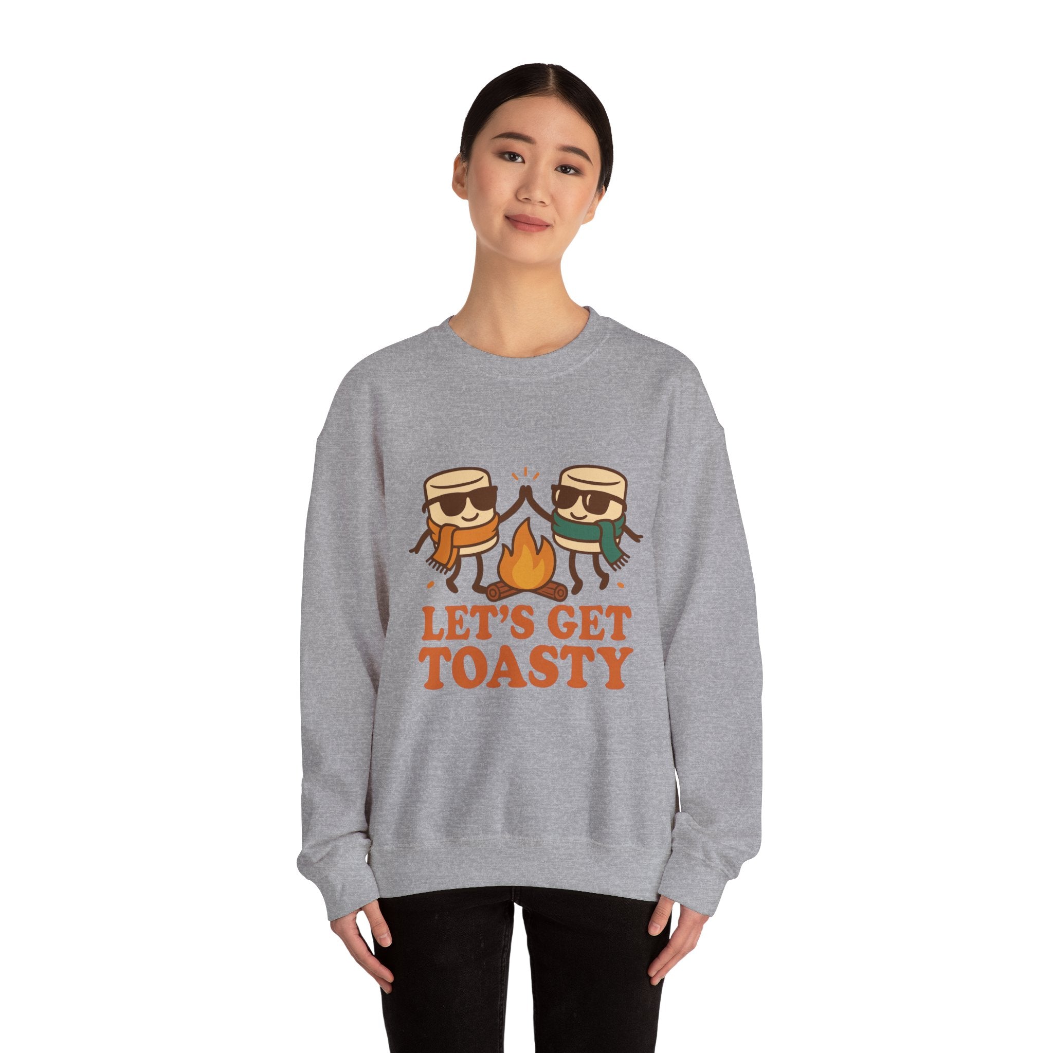 Funny Fall Unisex Sweatshirt - Let's Get Toasty