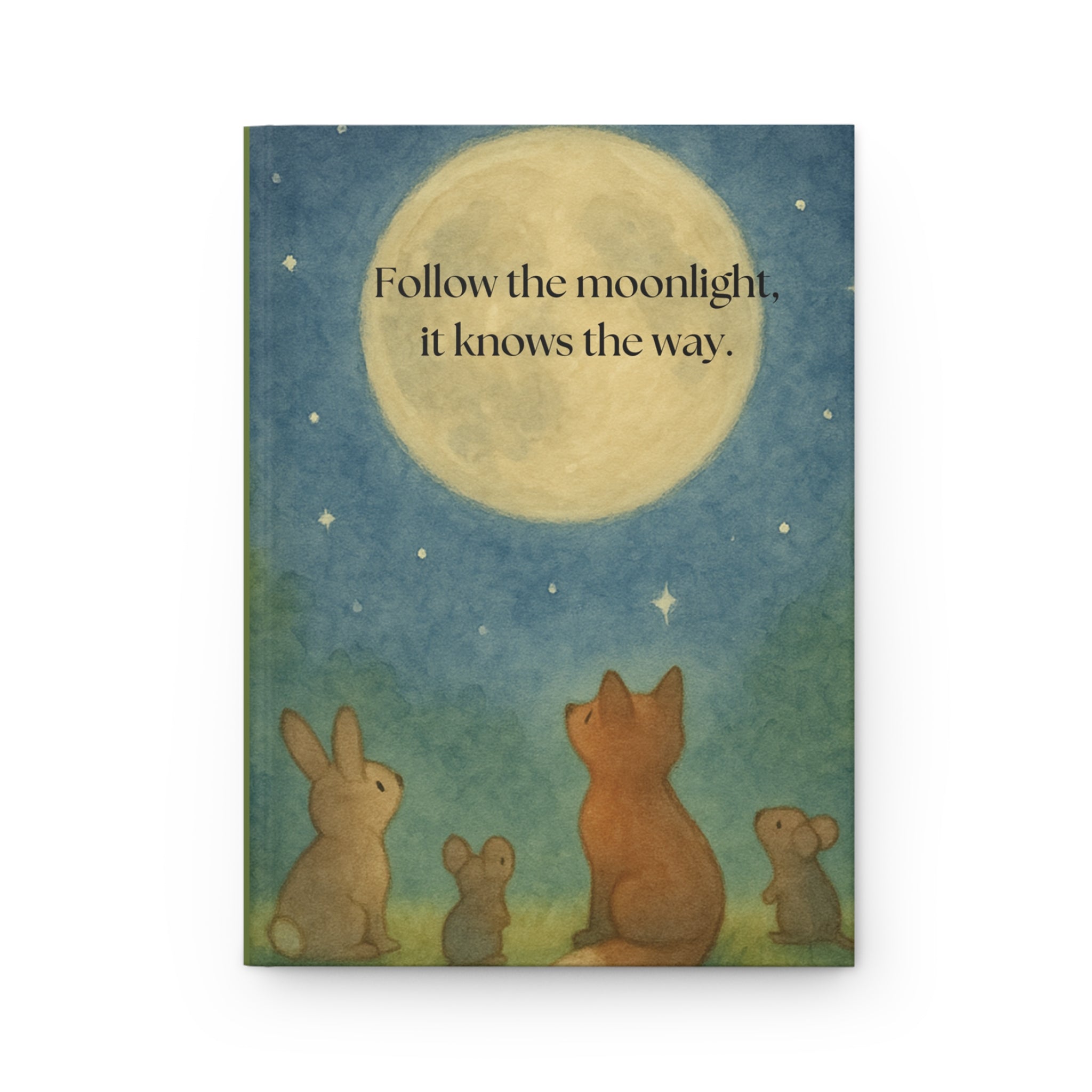 Hardcover Journal Matte Moonlit Whispers