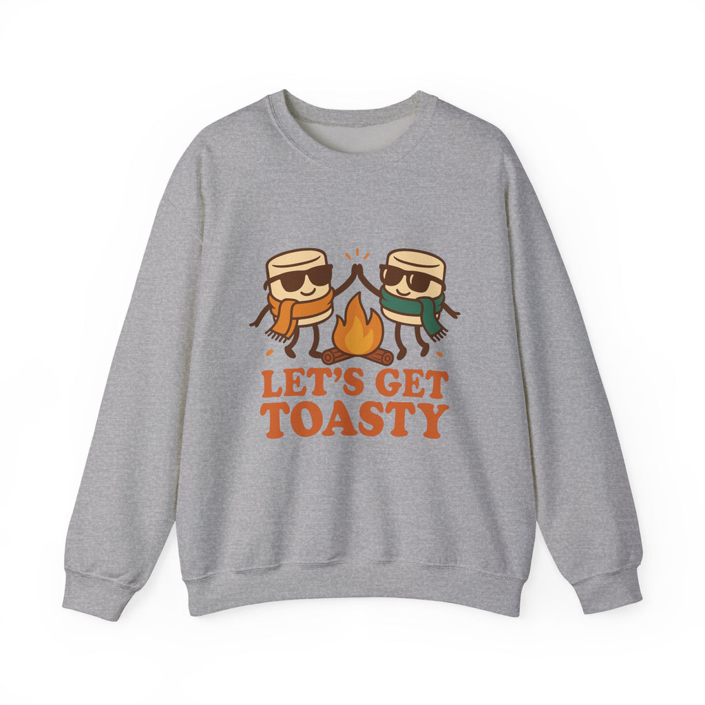 Funny Fall Unisex Sweatshirt - Let's Get Toasty